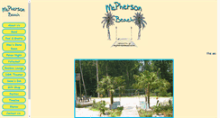 Desktop Screenshot of mcphersonbeach.com