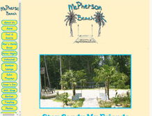 Tablet Screenshot of mcphersonbeach.com